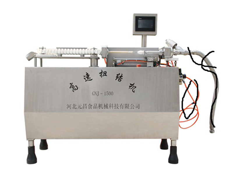 High speed sausage twisting machine/ casing tying machine