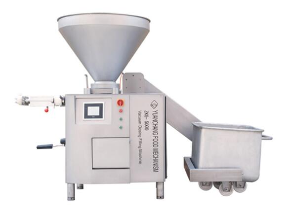 Manufacturing method of sausage filling machine